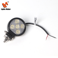 Luces LED Redondas de 2.8 Pulgadas, 20W, Haz de Luz Amplio, 12V 24V, Luz Auxiliar de Conducción para Tractor, SUV, Camión 0705-2-20