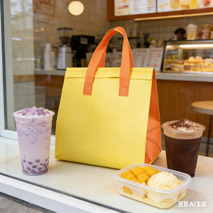 Sacs isothermes personnalisés écologiques biodégradables résistants à l'eau, sacs à dos classiques décontractés pour la livraison, les pique-niques en famille et la plage - Product Image 1