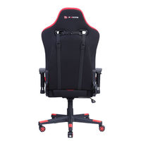Chaise de jeu de style course en cuir PU rouge noir coloré unique Mesa Para Pc Gamer