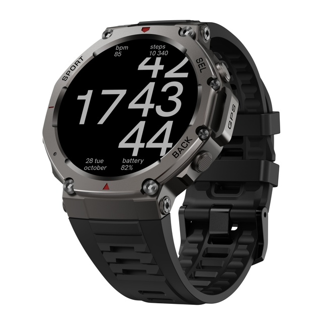 DM58 1.43 Inch AMOLED Display Multi Satellite Navigation 5ATM Waterproof Outdoor Sports Smart Watch Fitness Watch Smartwatch