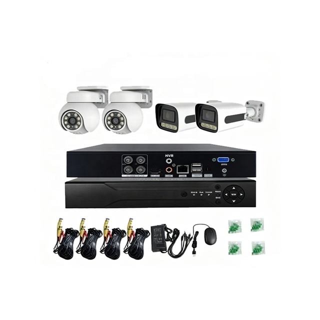 OEM Pro 4CH 8CH 4MP 8MP 4K Indoor Dome AHD Video Surveillance CCTV Camera XVR DVR Kit System 4K Analog Security Camera System