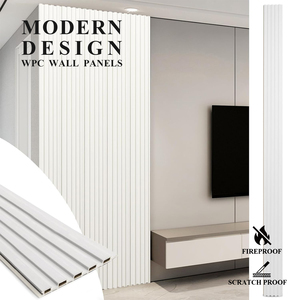 Panneaux et lames WPC, style industriel et rustique, combinés à la fibre de <span class=keywords><strong>bambou</strong></span> et à la fibre de <span class=keywords><strong>bambou</strong></span>-bois - Product Image 1