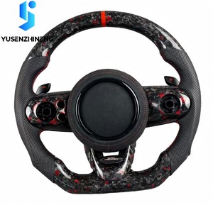 Volante in Carbonio LED per BMW <span class=keywords><strong>MINI</strong></span> R56 R50 R58 R57 R55 F53 F56-LCi2, Parti Auto in Fibra di Carbonio per <span class=keywords><strong>Mini</strong></span> Coupé 2010-2024 - Product Image 1