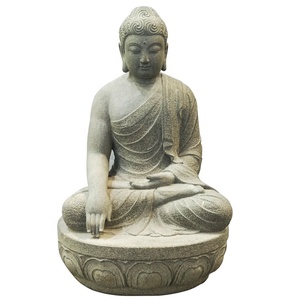 Grande sculpture en pierre de granit de <span class=keywords><strong>Bouddha</strong></span> Amitabha assis en prière et en méditation, statues de <span class=keywords><strong>Bouddha</strong></span> Sakyamuni le <span class=keywords><strong>Tathagata</strong></span> à vendre - Product Image 1