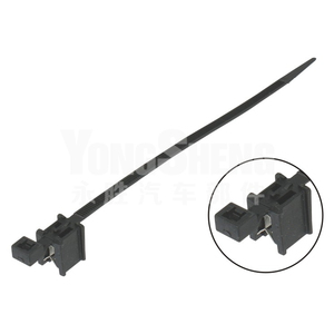 Cravates de câble en nylon PA66, avec support d'arbre pir, 925, 50 pièces - Product Image 1