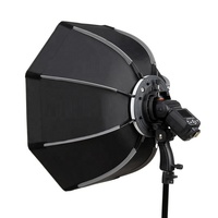 Boîte à lumière diffuseur souple de 90 cm pour studio vidéo, tournage photo, flash doux, diffuseur de rebond de flash, boîte à lumière pour flash de studio, photographie