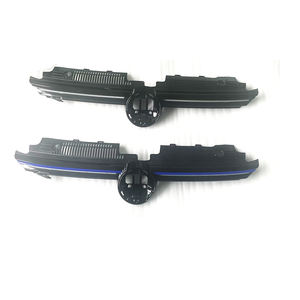 Nouvelle conception de <span class=keywords><strong>calandre</strong></span> avant centrale en ABS, capot de radiateur, <span class=keywords><strong>calandre</strong></span> supérieure avec éclairage LED pour VW <span class=keywords><strong>Golf</strong></span> 8 MK8 - Product Image 1