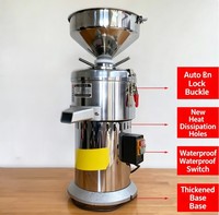 Machine professionnelle grande capacité haute efficacité pour la fabrication de beurre de cacahuète, de beurre de maïs, de beurre de sésame, facile à utiliser, moulin à farine