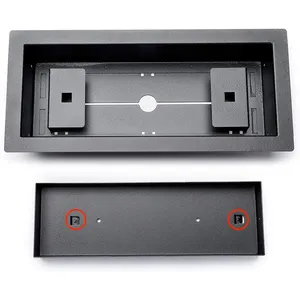 Lakeso 4x10 pulgadas Floor Air Grill Hvac Ventilación de metal extraíble Air Floor Register Vents