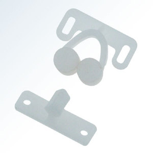Traditional Zinc Plated Double <b>Roller</b> Catch Latch <b>Metal</b> Hardware For Kitchen Bedroom Apartment Storage Cabinets - Product Image 2