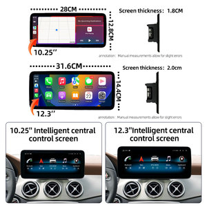 Lecteur Multimédia de Voiture 8 Cœurs Android Tactile avec Navigation GPS et Carplay Google pour <span class=keywords><strong>Mercedes</strong></span> <span class=keywords><strong>Classe</strong></span> A W176, <span class=keywords><strong>Classe</strong></span> <span class=keywords><strong>B</strong></span> W246, CLA, GLA 2011-2019 - Product Image 3