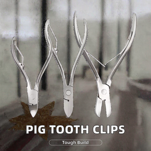 New Hot Bán blueworth thiết bị thú y Pig Răng kẹp và cắt thép không gỉ 3 tháng bảo hành 0.2kg - Product Image 2