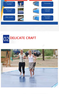 Cubierta de PC eléctrica de alta resistencia para piscinas familiares, de suelo y para spas con rodillos automáticos, fabricada en Guangdong, modelo 2026, duradera - Product Image 5