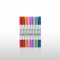 Marqueurs acryliques liquides STA 24 couleurs, double pointe, encre permanente imperméable, pour peinture artistique
