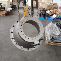 Pièces de machines en aluminium et acier moulées sur mesure en résine et en sable, pièces de fonderie en métal lourd, services de fonderie