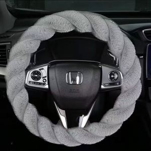 High Quality New Generation Sports <b>Car</b> <b>Steering</b> <b>Wheel</b> Cover Auto Accessories Winter Waltz Plush Handicap Cover High for BMW - Product Image 3