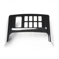 Volant en plastique pour FJ CRUISER à conduite à droite, motif carbone modifié, panneau de navigation noir, décoration intérieure de voiture