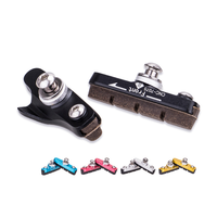 Plaquettes de frein ZTTO pour vélo de route, calibre C, plaquettes en caoutchouc remplaçables, bloc de coque pour jantes en alliage d'aluminium, frein à roue à friction