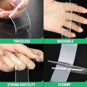 Nano Image Bandes Suspendues Affiche Tapis Ruban Clair Nano bulle ruban Transparent Couleur Double Face Nano Ruban - Product Image 3