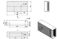 Laser UV à semi-conducteurs 269 nm, source laser ultraviolet profond à onde continue