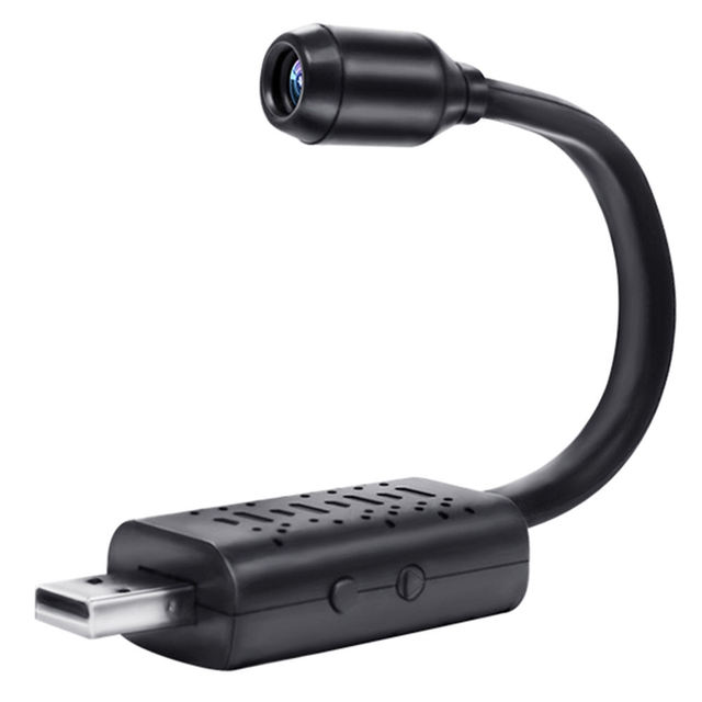 USB WiFi Mini Camera Home Security CCTV Camera with Motion Detection 2-Way Audio Cloud USB Camera for Office