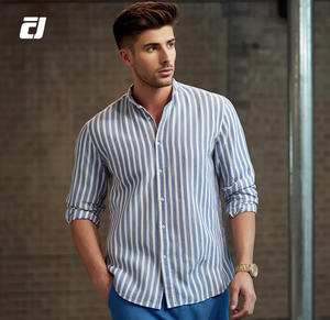 قمصان رجالية بالجملة، بلوزات عتيقة وقمصان كتان، قمصان فضفاضة بأكمام طويلة للرجال، خدمة تصنيع حسب الطلب - Product Image 3