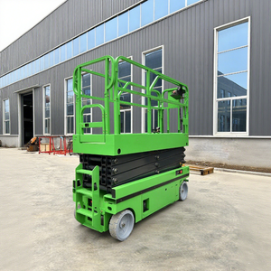 नए 9.2 मीटर 11.2 मीटर छोटे व्यक्त फ्लाई जिब 3 मीटर इलेक्ट्रिक वर्टिकल बूस्ट मास्ट लिफ्टर रोटेशन मोबाइल कैंची लिफ्ट - Product Image 4