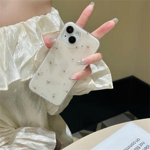 Coque de téléphone pour iPhone 16 Promax Apple 14, 13, 15, 12, motif lapin blanc laiteux, pour femme, mignonne - Product Image 5