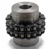 Accouplement à chaîne KC6022, accouplement à rouleaux en acier 45 GL, personnalisable, fabriqué en Chine