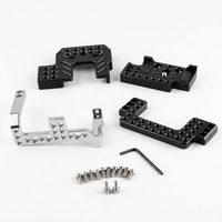 Grancen Factory Wholesale Stainless Steel Aluminum 6061 CNC Machined Rosette Bracket Camera Accessories Machining Shop