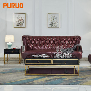 Tavolino da Salotto di Lusso con Piano in Marmo e Specchio, Design in <span class=keywords><strong>Terrazzo</strong></span> Bianco con Cassetto - Product Image 5