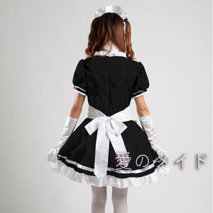 Cosplay Sexy <strong>French</strong> Maid <strong>Costume</strong> Cute Girls Black Lolita Dress Uniform Lolita School Tulle Halloween <strong>Costume</strong> for Women - Product Image 2
