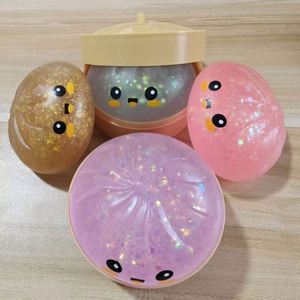 ตุ๊กตาซาลาเปาขนมหวานมอลโทสแบบใหม่ ประดับกลิตเตอร์สุดฮิต ตุ๊กตาซาลาเปาขนาดใหญ่พร้อมกล่องนึ่ง ของขวัญเล็กๆ น้อยๆ สำหรับเทศกาลคริสต์มาส ของเล่นรูปอาหาร - Product Image 6