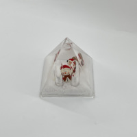 Porte-stylo flottant en acrylique imperméable multicolore avec motif animal pour décoration de bureau, vente en gros