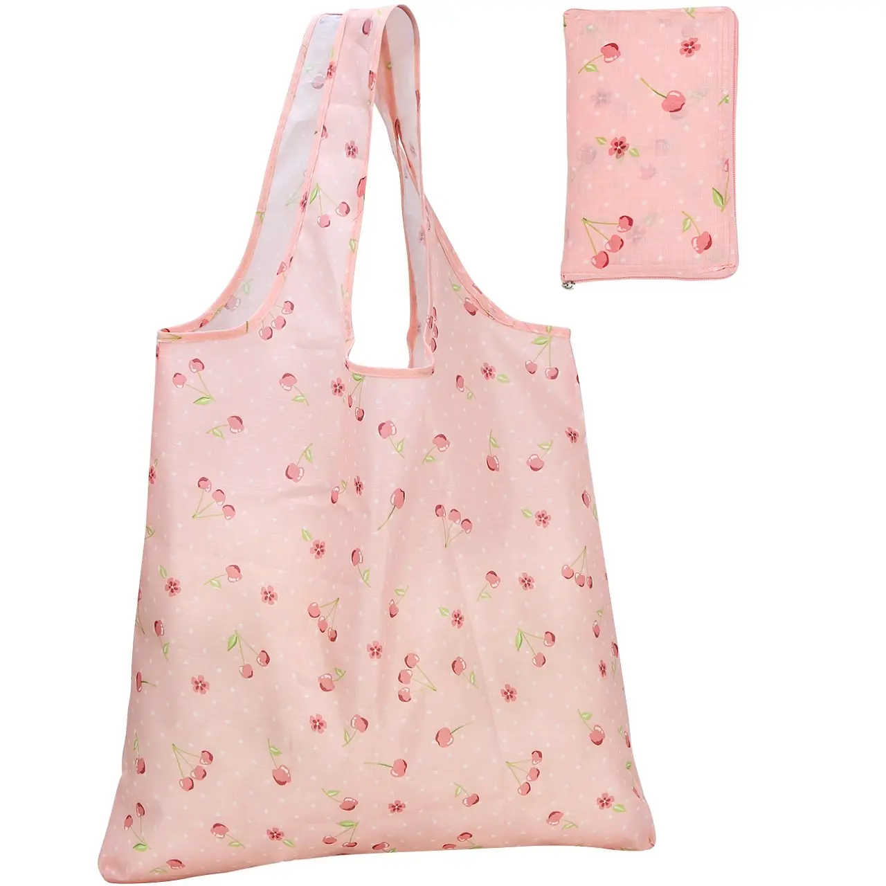 Túi Tote Mua Sắm Có Thể Gập Lại Bằng Polyester In Theo Yêu Cầu Chất Lượng Cao Túi Mua Sắm Gấp Lại Được Cửa Hàng Tạp Hóa