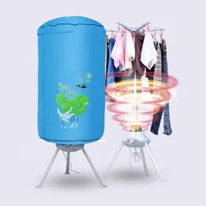 Quality Assurance Electric Portable Clothes Air Dryer Indoor Cloth Dryer With Waterproof Cloth