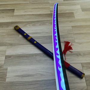 USB Typle C Rechargeable Lumineux Jouet Épée One Piece <span class=keywords><strong>Zoro</strong></span> Violet Emma <span class=keywords><strong>Katana</strong></span> 104cm - Product Image 2