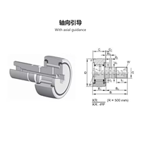 10X22X33 F-94474 F-94474.1 Bearing Printing Machine Roller Cam Follower untuk Bagian Mesin Offset