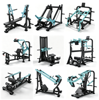 Machine à levier à charge libre OEM, robuste, pour la musculation de la poitrine et du dos, équipement de sécurité réglable pour l'entraînement en salle de sport