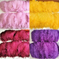 Plumes d'autruche en gros, grandes (65-70 cm), multicolores, pour coiffes de carnaval, sacs à dos, décorations de mariages et événements