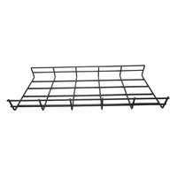 Panier à câbles en treillis métallique ouvert en acier inoxydable 304 avec revêtement en poudre noire pour la gestion et la pose des câbles dans les centres de données