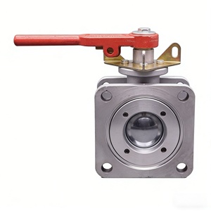 Bille en aluminium avec bride carrée Q41F, vanne à bille pour l'huile, adaptée au transport - Product Image 3
