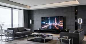 Pantalla Gigante sin Bordes de 120 Pulgadas 4K CCF con Gabinete Negro, DLNA Inteligente Multi-Dispositivo para WiFi Potente, Ultra Claro HDR, Ideal para Hoteles, Clubes y Exposiciones - Product Image 5