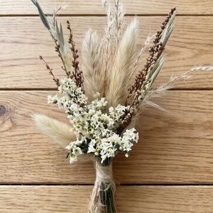 Mini-bouquets de <span class=keywords><strong>fleurs</strong></span> séchées G198 pour mariage, corsages de mariée et de demoiselles d'honneur, souvenirs, articles décoratifs - Product Image 2