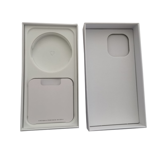 DF Empty Universal White Paper Box Package for iPhone 14/15 Pro Max FF Model with 1 Year Warranty