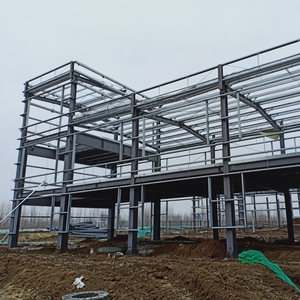 Construction de bâtiments métalliques en acier pour usines, charpentes de entrepôts préfabriquées avec mezzanines - Product Image 3