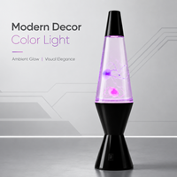 Lampe LED Méduse Moderne Rechargeable USB Type-C en ABS, Taille Moyenne, Créative, à Changement de Couleurs, Dôme d'Ambiance pour Table, Maison, Chambre, Ambiance Chaleureuse