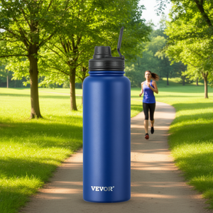 DB Stainless Steel 40 Oz Insulated Water <b>Bottle</b> Wide Mouth For <b>Sports</b> Use - Product Image 2