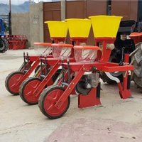 Tracteur agricole miniature 4x4 à 2 rangs, semoir de précision pour maïs à 2-7 rangs, planteur, perceuse avec boîte à engrais