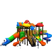 Équipements de jeu coulissants pour enfants, aire de jeu d'escalade,